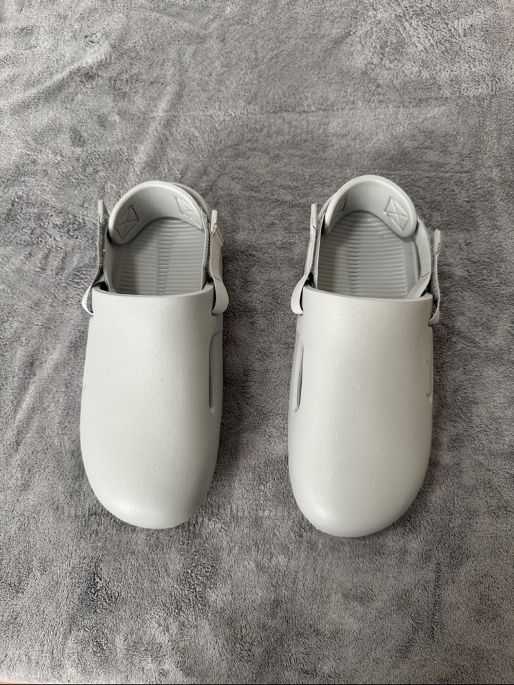 Nike Calm Mule Slides - Smoke Gray